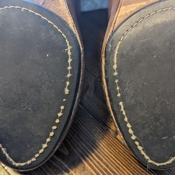 Frye Brown Leather Clogs - Picture 7 of 10